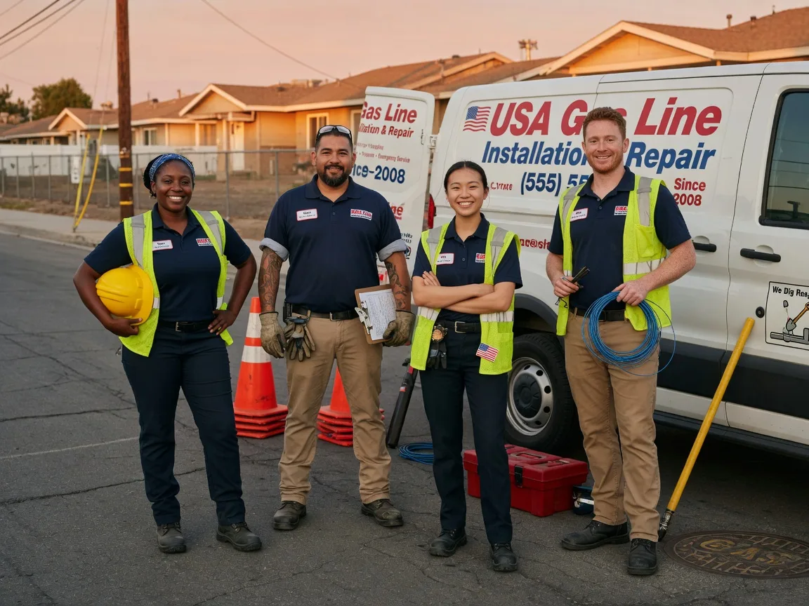 Gas Line Installation company in Charleston, IL